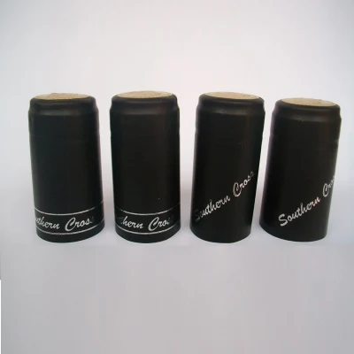 Capsule personalizzate per bottiglie di vino in PVC con linea a strappo