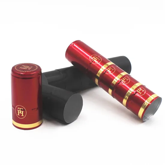 Capsule in polilaminato personalizzate per bottiglie di vino a più colori per champagne